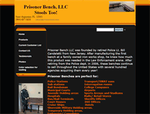 Tablet Screenshot of prisonerbench.com